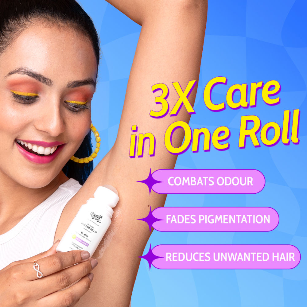 Chemist At Play's Tri-Active Underarm Roll On, India's 1st Underarm Hair Retardation Roll On