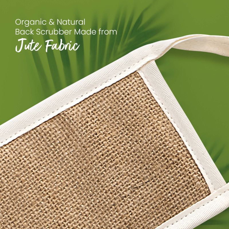 Jute Body Back Scrubber Loofah For Bathing