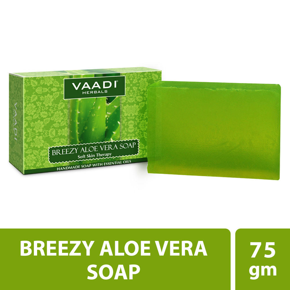 Breezy Aloe Vera Soap Soft Skin Therapy