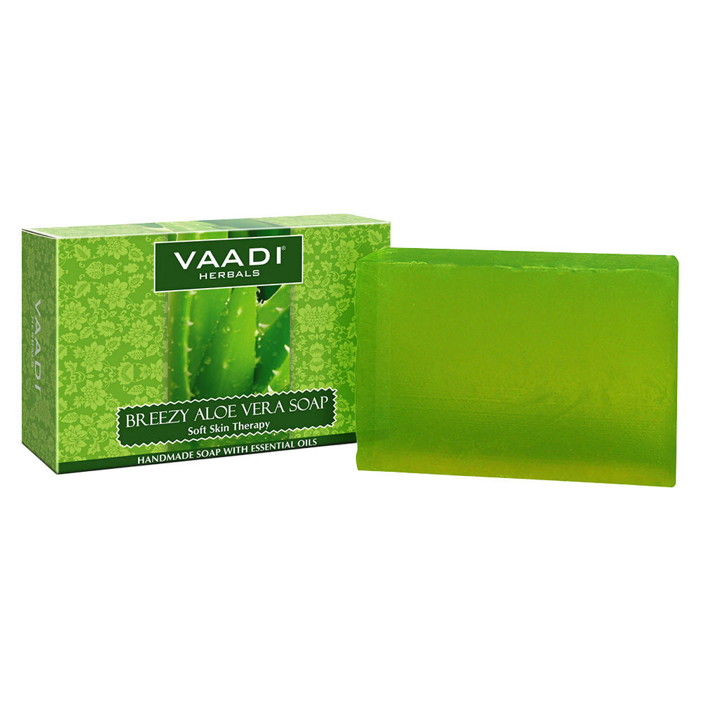 Breezy Aloe Vera Soap Soft Skin Therapy