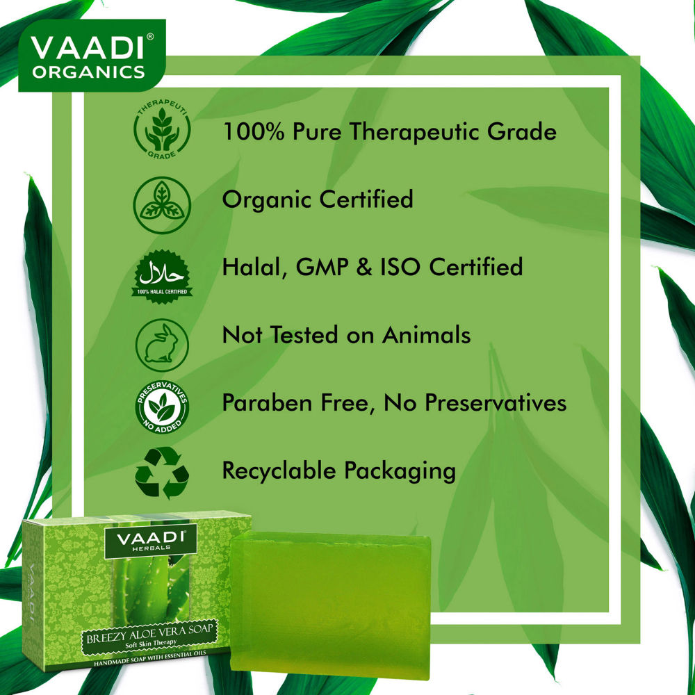 Breezy Aloe Vera Soap Soft Skin Therapy