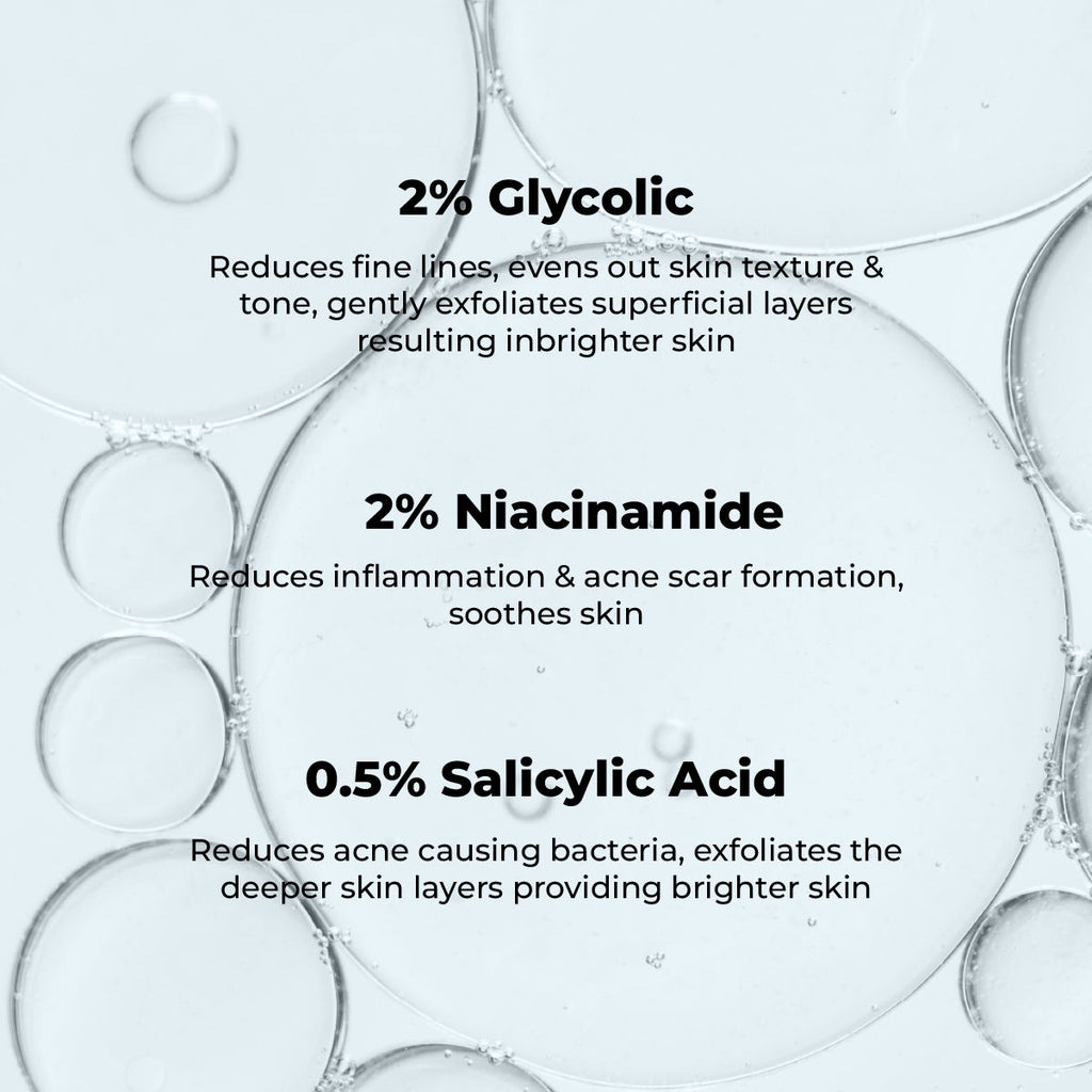 Aha Foam Cleanser With Dead Sea Minerals & Glycolic Acid