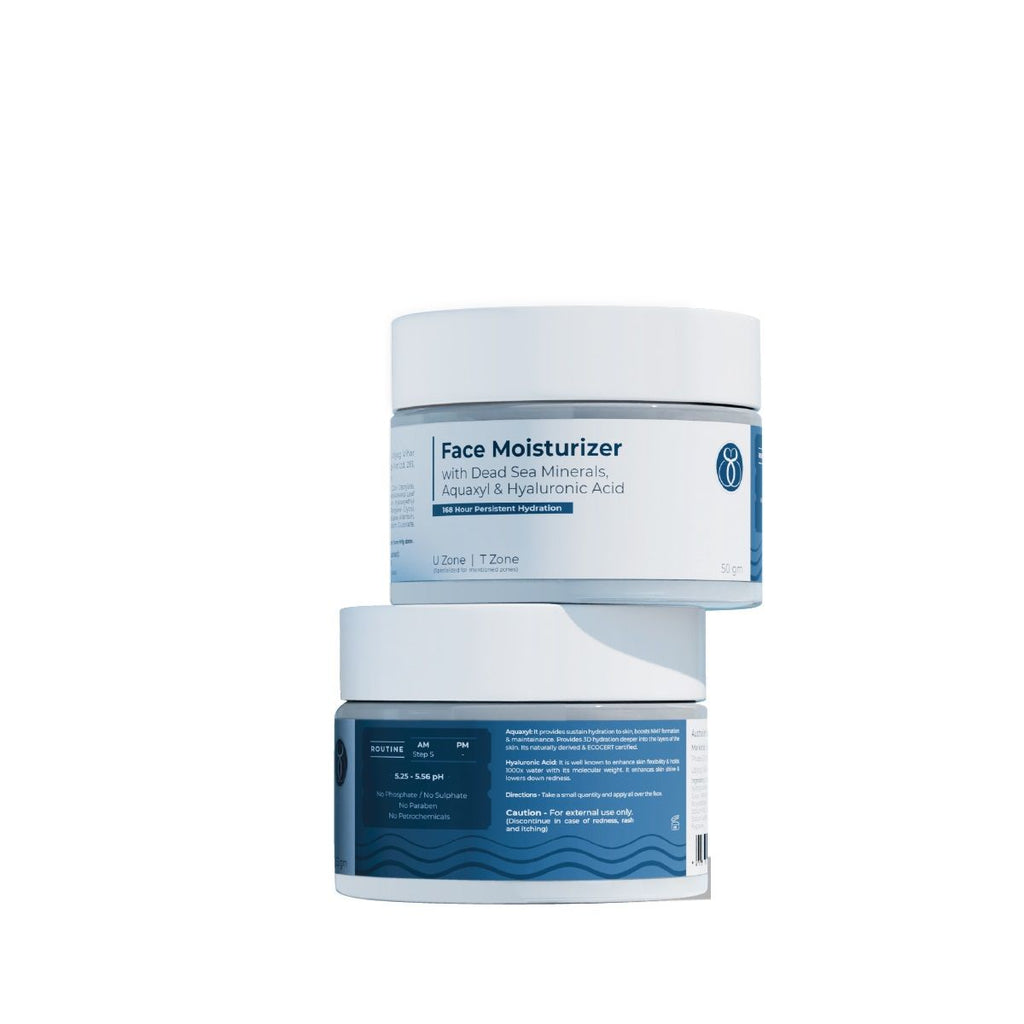 Hydraing Face Moisturiser With Dead Sea Minerals, Aquaxyl & Hyaluronic Acid