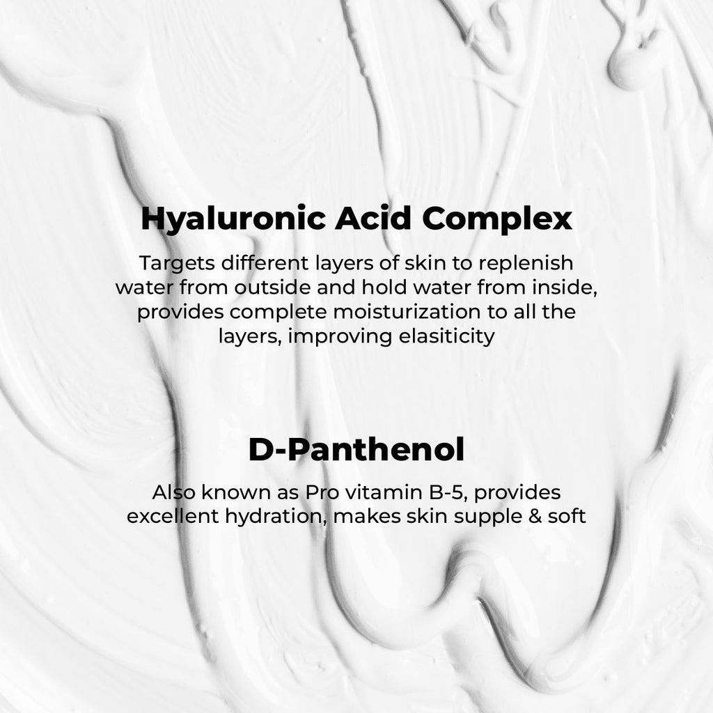 Oil Free Gel Hydration With Dead Sea Minerals, Hyaluronic Acid & Vitamin B5