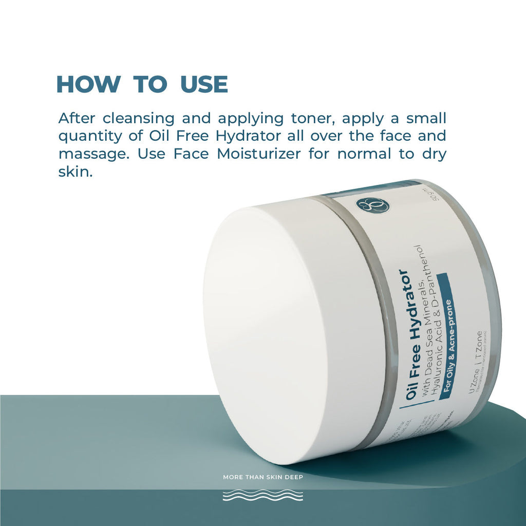 Oil Free Gel Hydration With Dead Sea Minerals, Hyaluronic Acid & Vitamin B5
