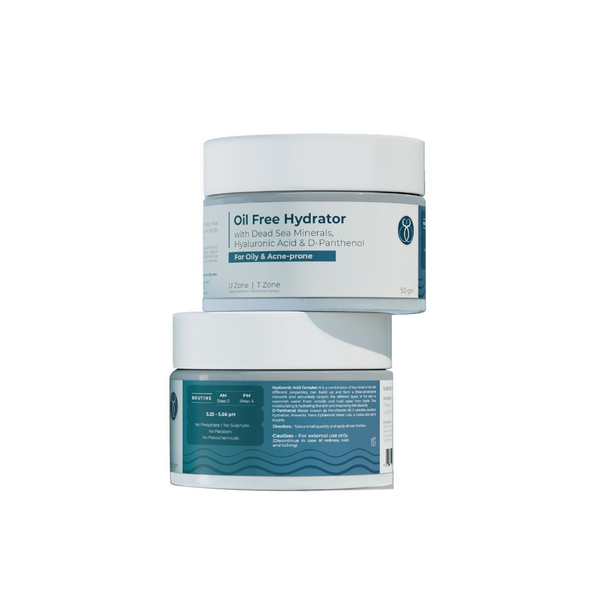 Oil Free Gel Hydration With Dead Sea Minerals, Hyaluronic Acid & Vitamin B5