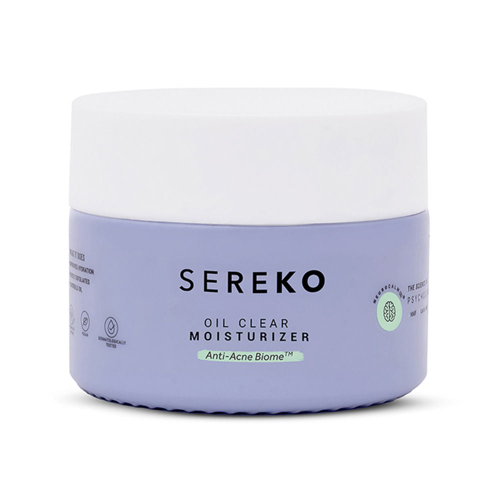 Oil Clear Face Moisturizer with Lactic Acid & NMF for Oily, Acne-Prone & Combination Skin