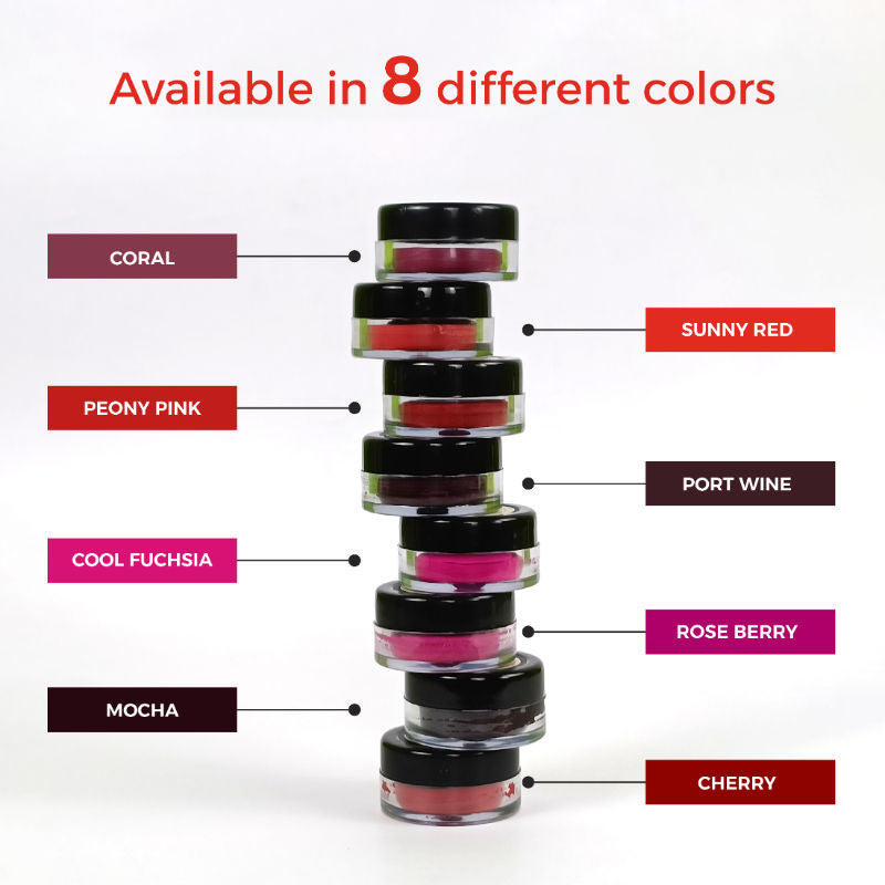 Lip and Cheek Tint Roseberry and Peony Pink with Shea Butter and Organic Oils