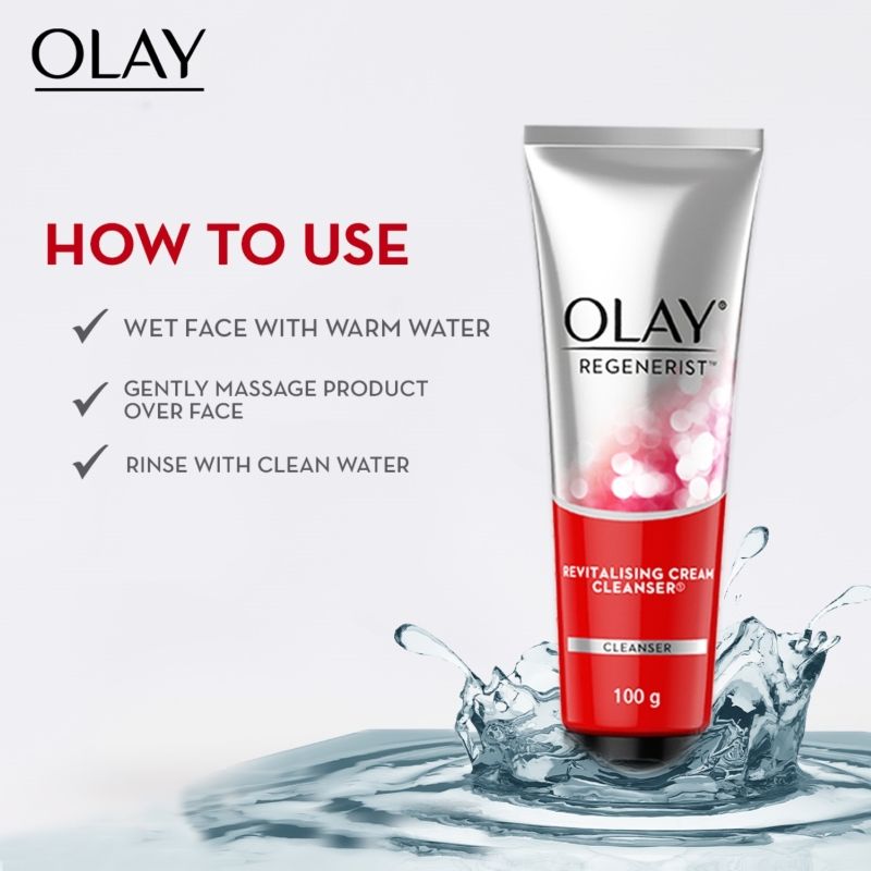 Regenerist Cleanser & Face Wash For Plump & Bouncy Skin With Hyaluronic Acid & Peptides
