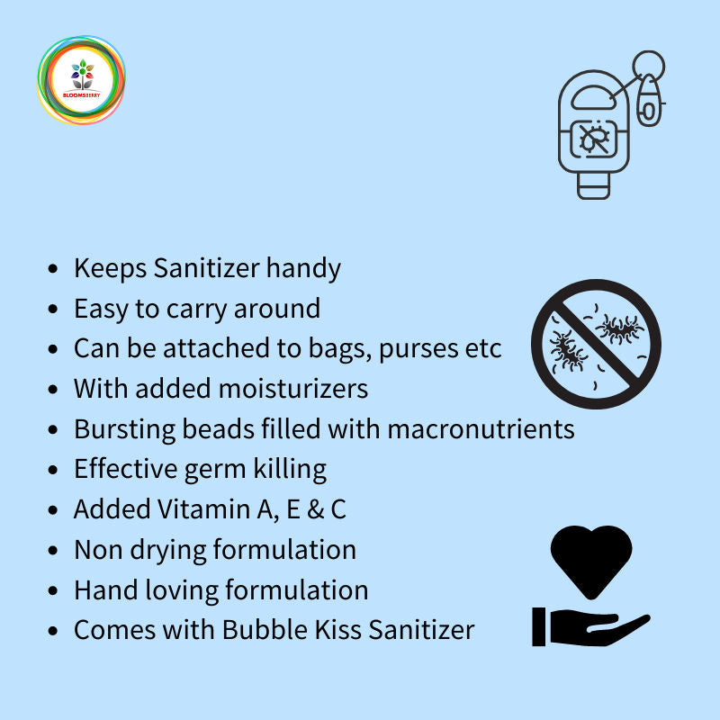 Bow Holder with sanitizer