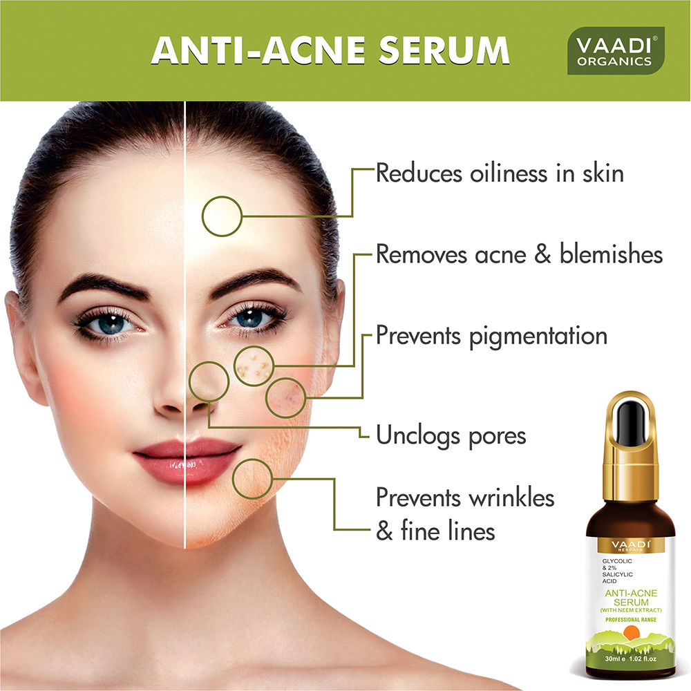 Anti-Acne Serum With Glycolic & 2% Salicylic Acid