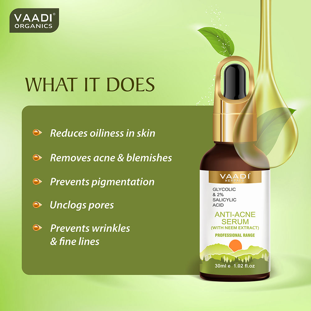 Anti-Acne Serum With Glycolic & 2% Salicylic Acid