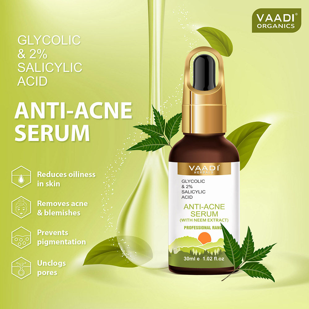 Anti-Acne Serum With Glycolic & 2% Salicylic Acid