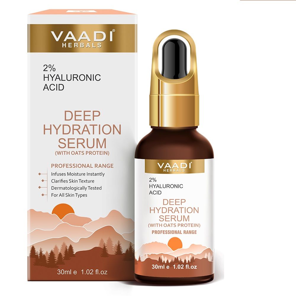 Deep Hydration Serum With 2% Hyaluronic Acid & Oats Protein