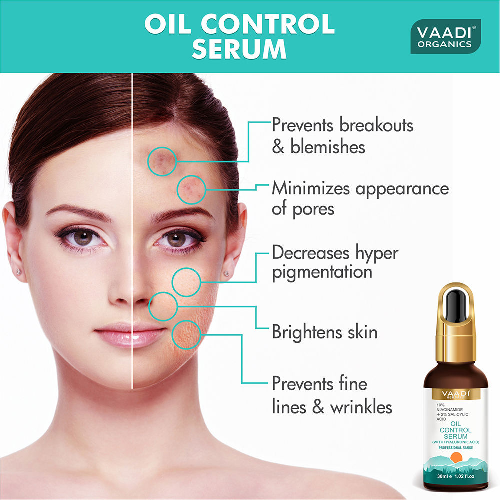 Oil Control Serum With 10 % Niacinamide & 2% Salicylic Acid