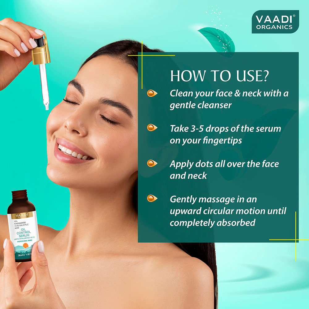 Oil Control Serum With 10 % Niacinamide & 2% Salicylic Acid