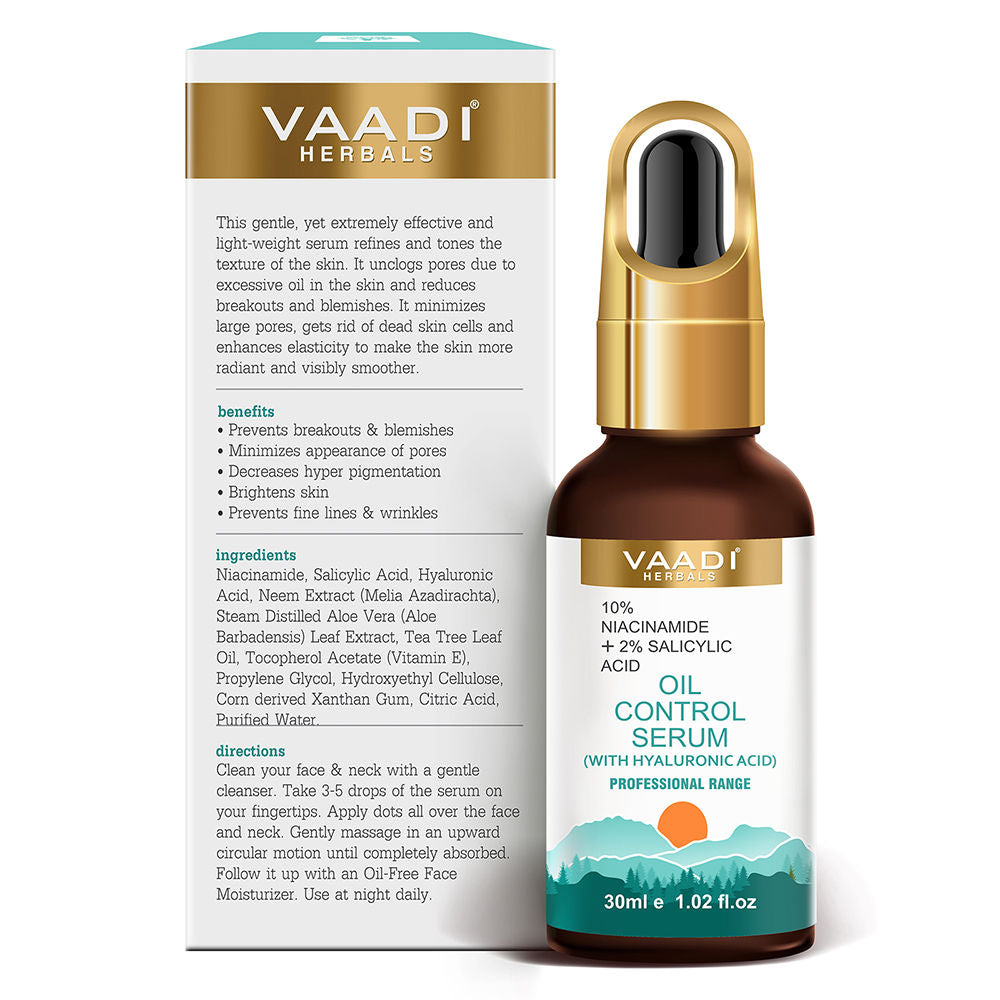 Oil Control Serum With 10 % Niacinamide & 2% Salicylic Acid