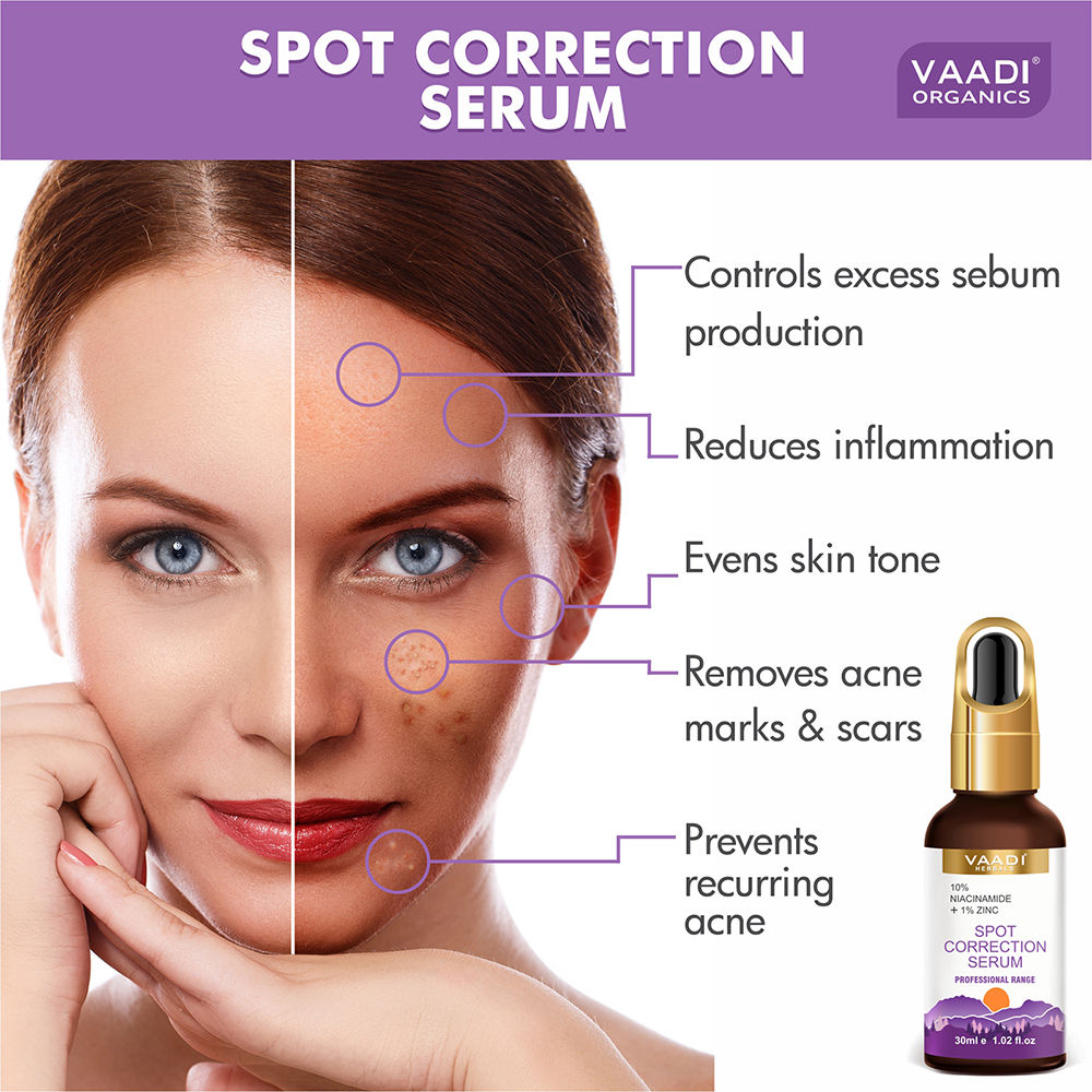 Spot Correction Serum With 10 % Niacinamide & 1% Zinc