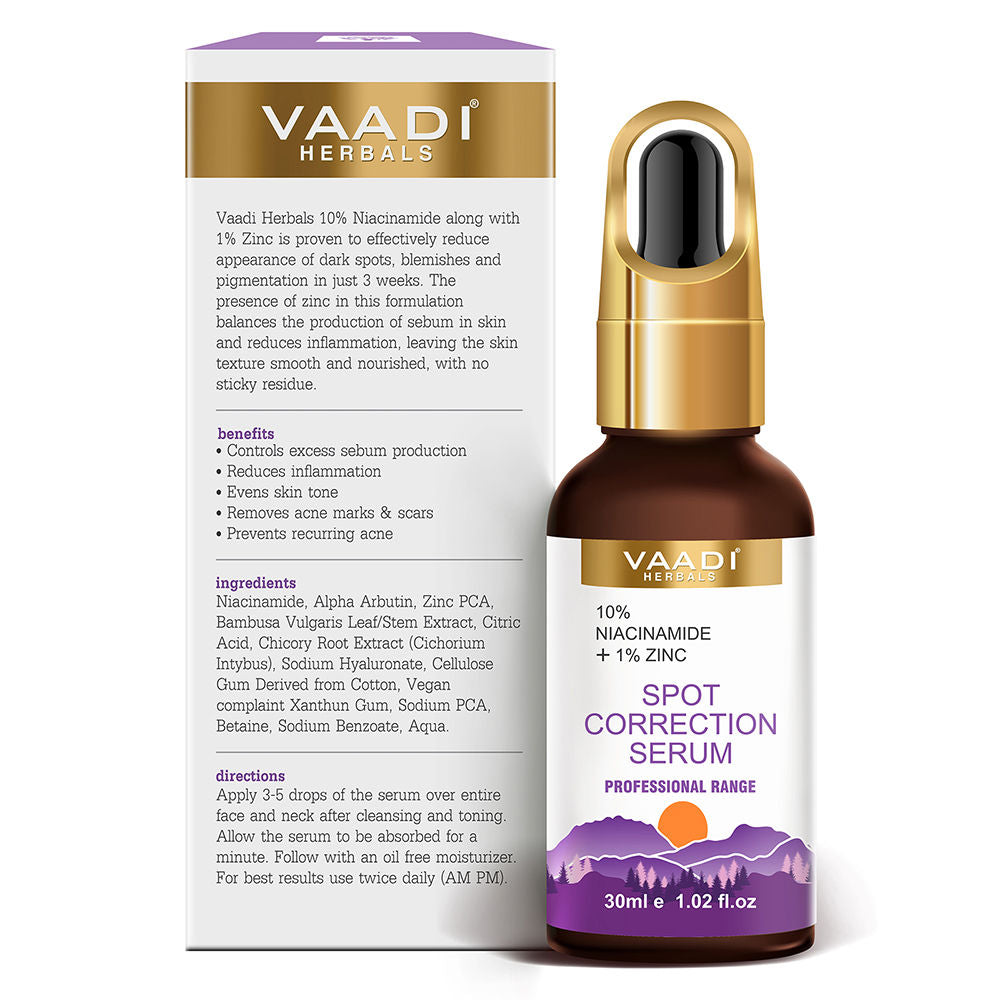 Spot Correction Serum With 10 % Niacinamide & 1% Zinc