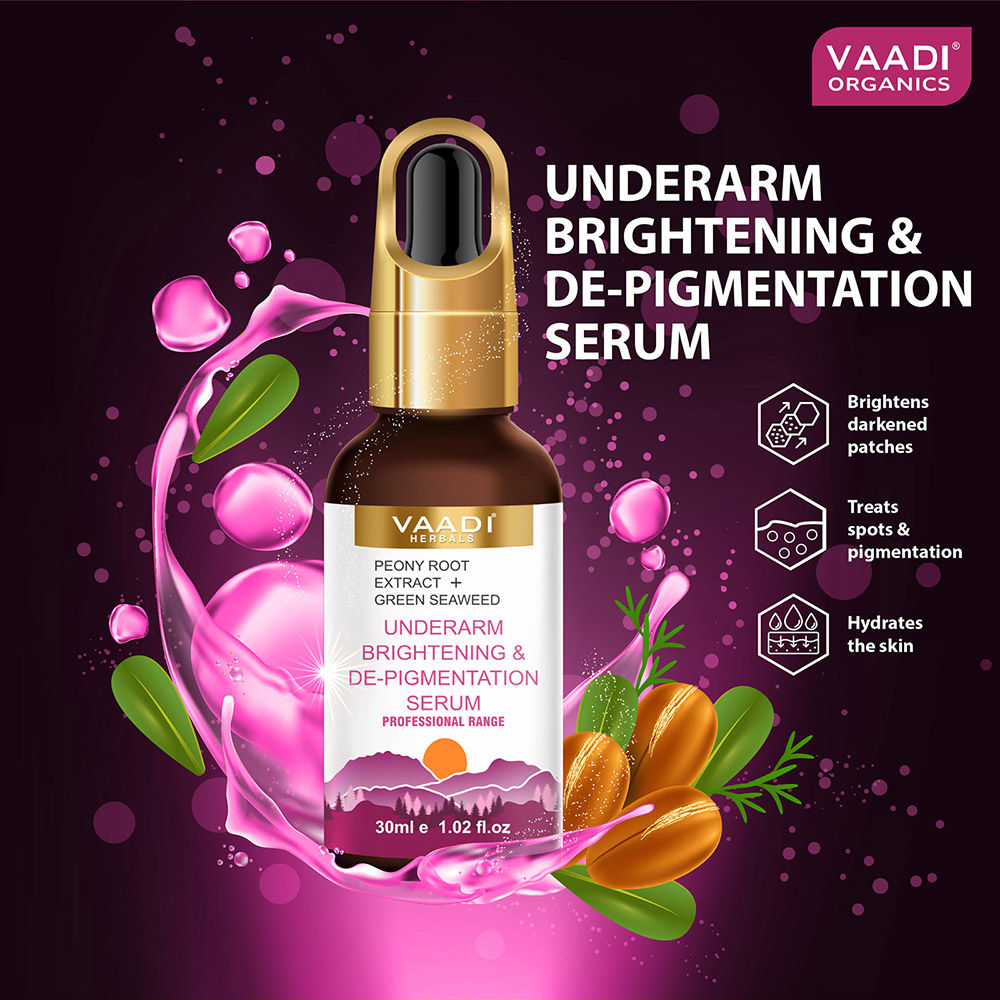 Underarm Brightening & De-pigmentation Serum With Peony Root Extract & Green Seaweed