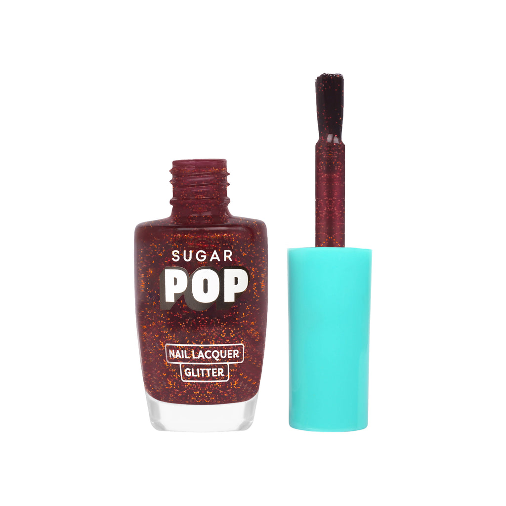 Nail Lacquer Glitter - 09 Ruby Glaze