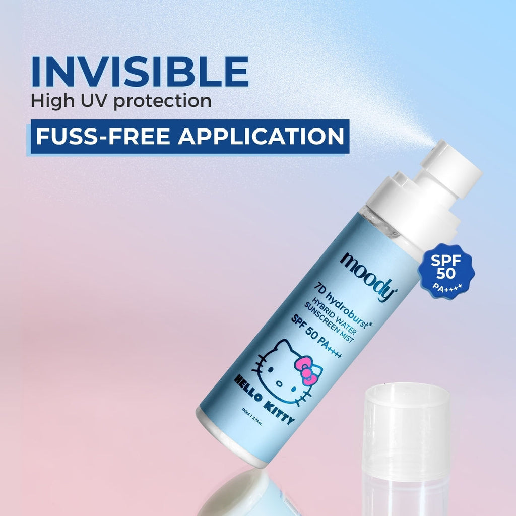 7D Hydroburst Hybrid Water Sunscreen Mist SPF 50 PA++++ With Hyaluronic Acid