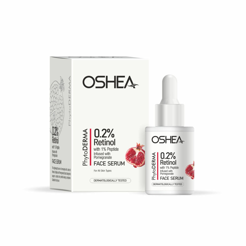 Phytoderma Face Serum With 0.2% Retinol & Pomegranate Extract Reduces Fine Lines