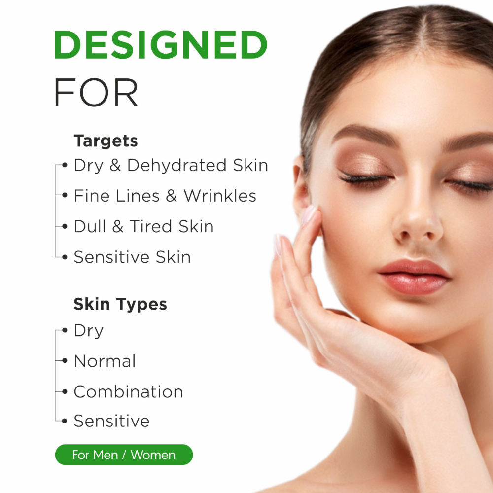 Phytoderma Face Serum With 2% Hyaluronic Acid & Watermelon Extract Reduces Dull Skin