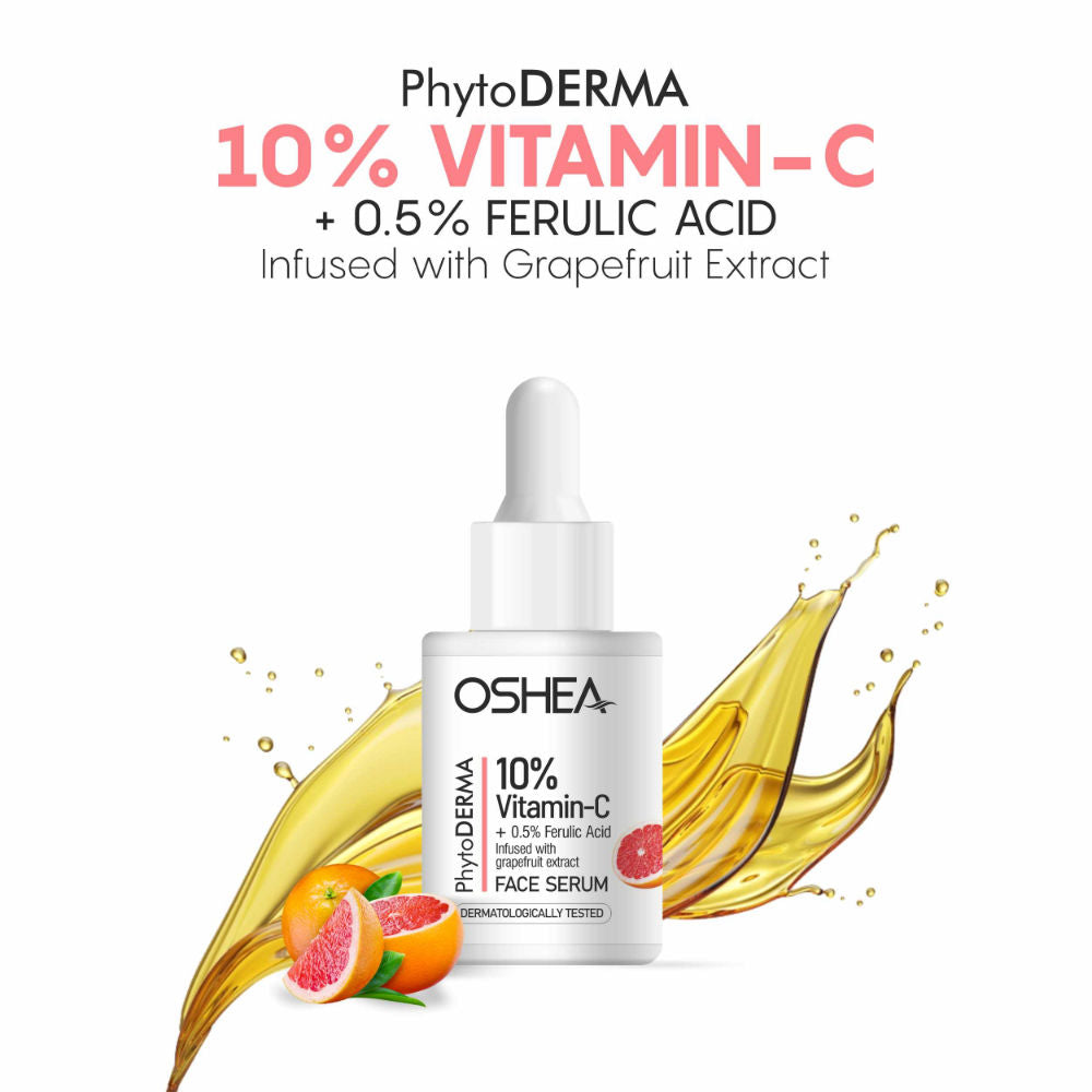 Phytoderma Face Serum With 10% Vitamin C & Grapefruit Extract Reduce Dark Spots