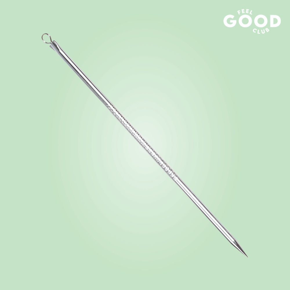 Pointed Blackhead Remover With One Round Loop For Blemish Extraction & Face Skin Care