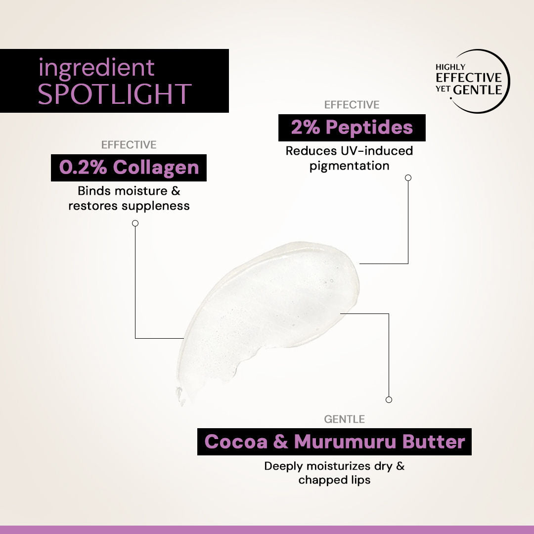 Lip Sleeping Mask, Collagen + Peptides, Moisturizes & Plumps Lips