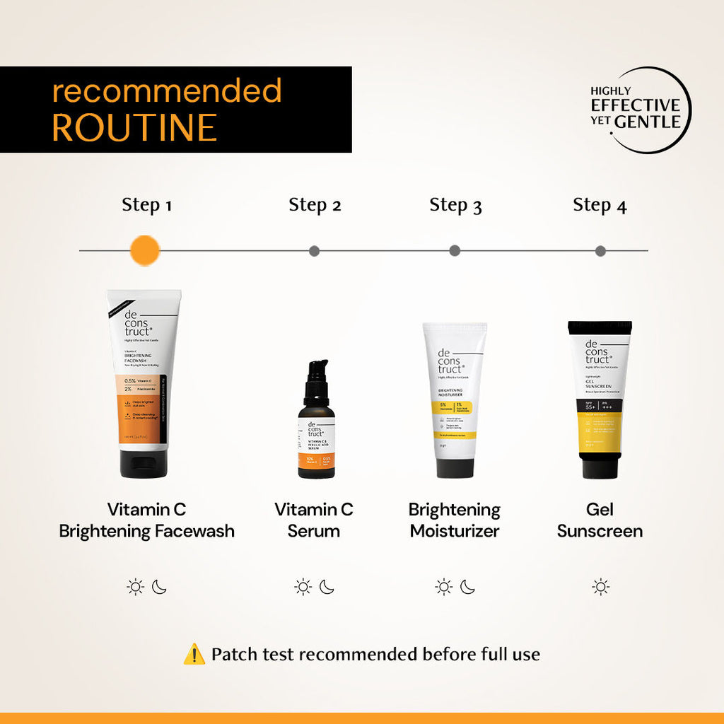 Vitamin C Brightening Face Wash, Brightens & Fades Dark Spots