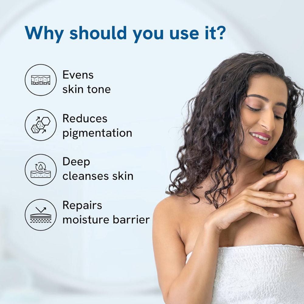 5% Niacinamide Body Wash with Aloe Vera Extract For Intense Hydration & Deep Cleansing