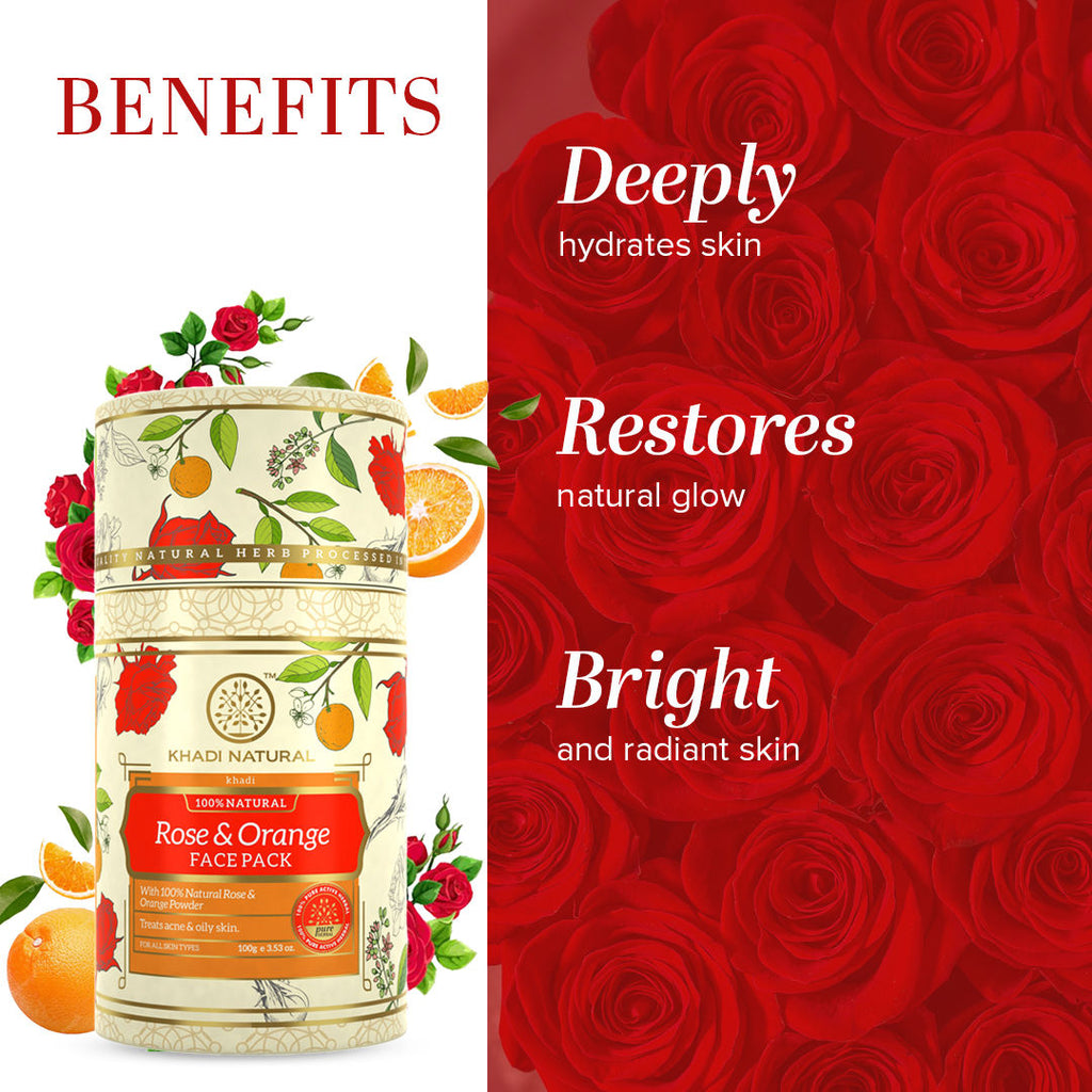 Rose & Orange Face Pack