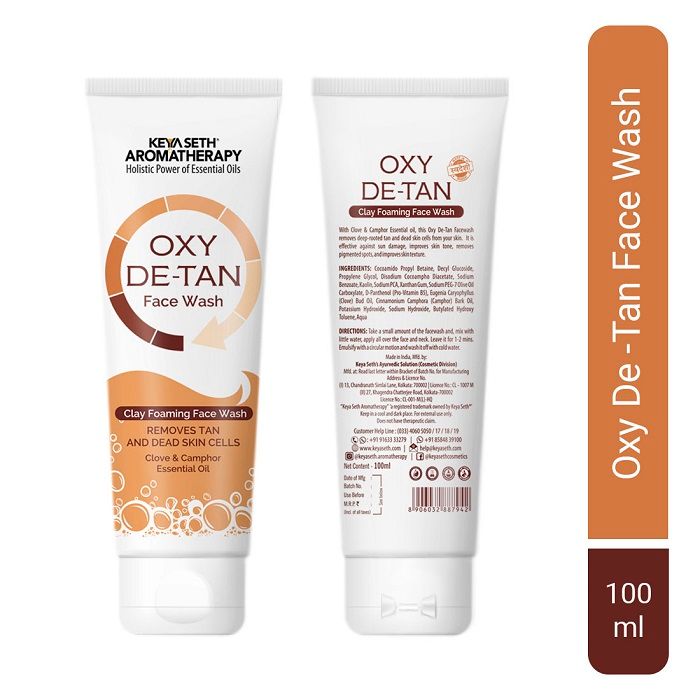 Oxy De Tan Clay Foaming Face Wash