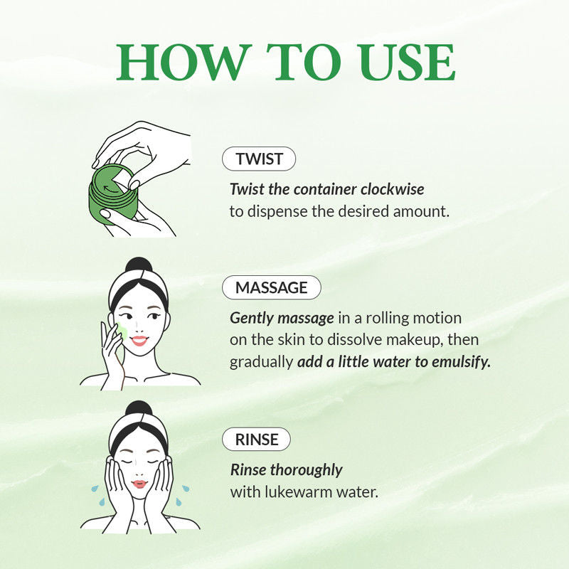 Pure Grinding Cleansing Balm: Gentle Oil-Based Makeup Remover & Pore Cleanser