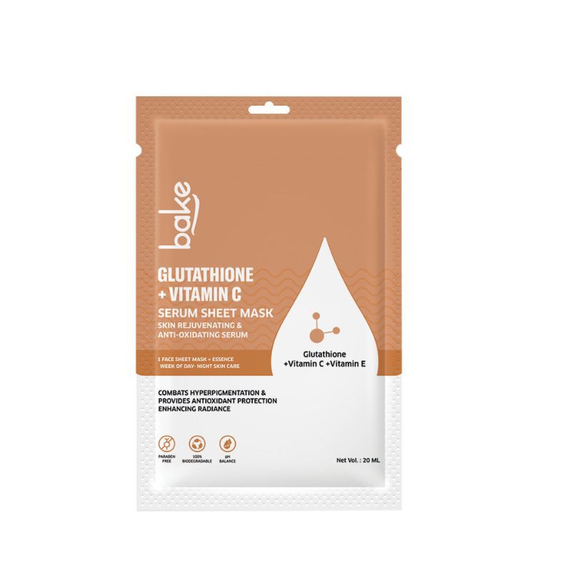 L-Glutathione Sheet Mask For Glowing Skin