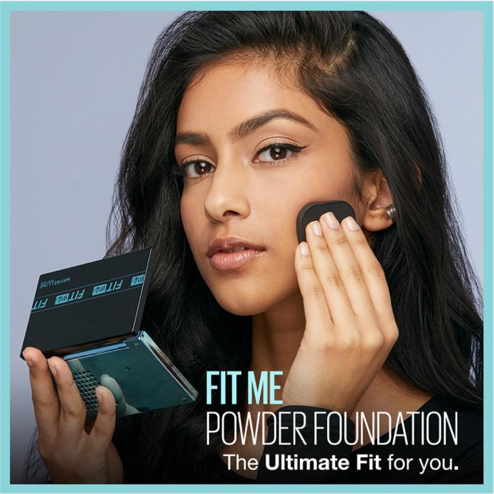 Fit Me Ultimate Powder Foundation, 24 hr Oil Control + SPF 44 - Porcelain