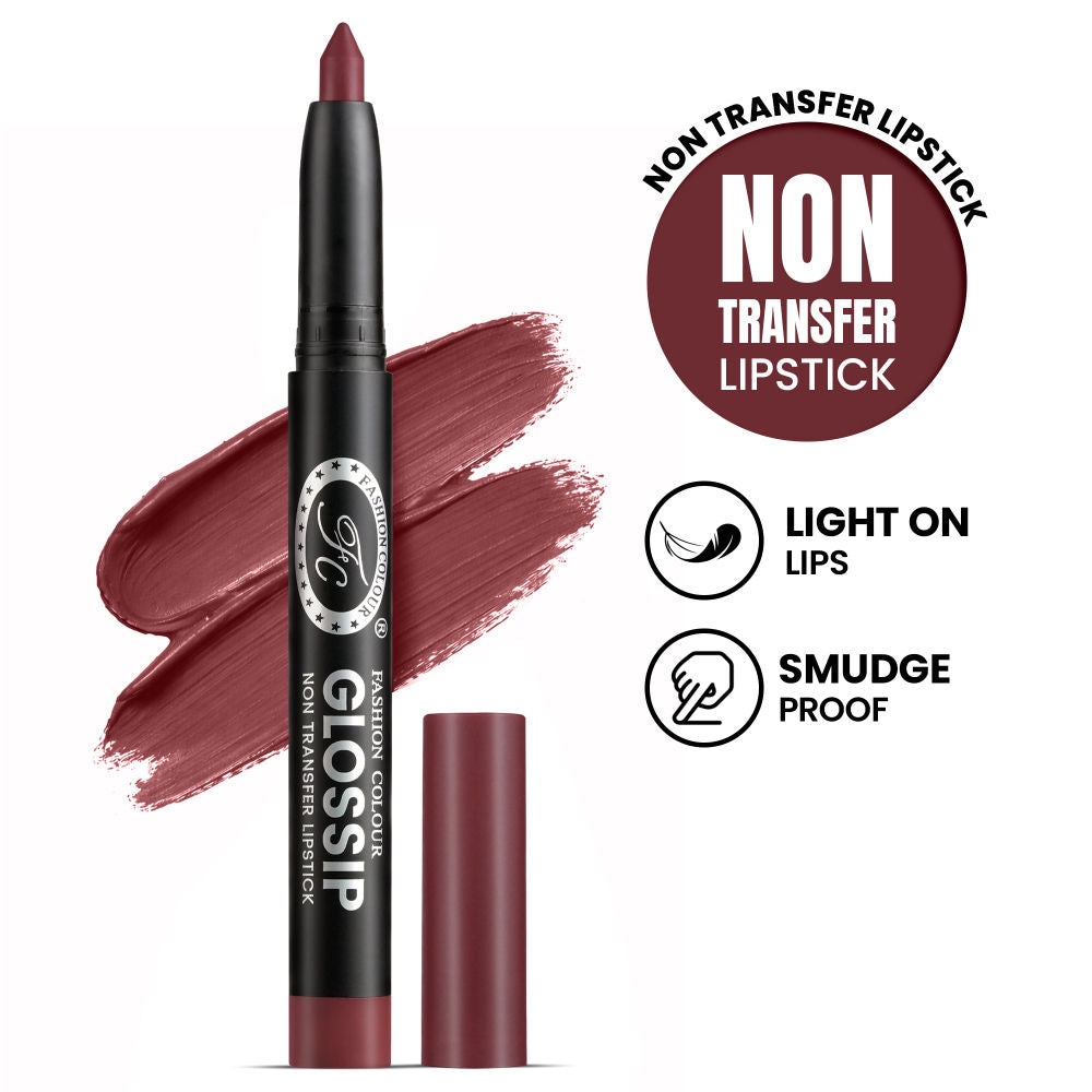 Glossip Non-Transfer Lipstick - Dark Violet