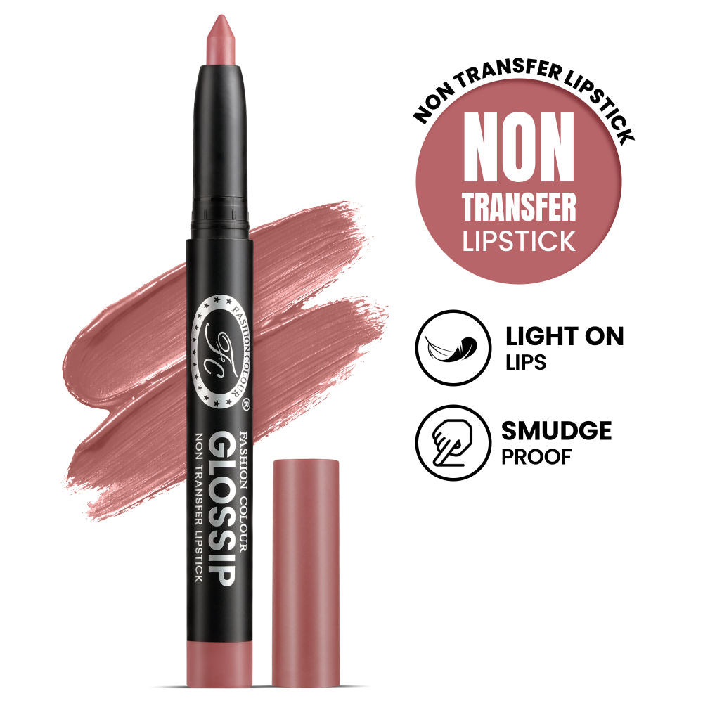 Glossip Non-Transfer Lipstick - Deep Jujupe