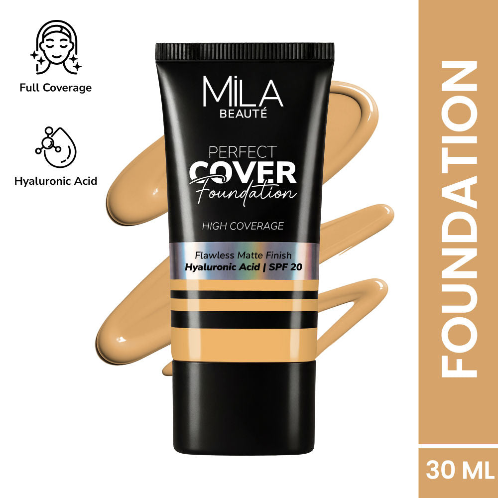 Perfect Cover Foundation Flawless Matte Finish - 05 Golden