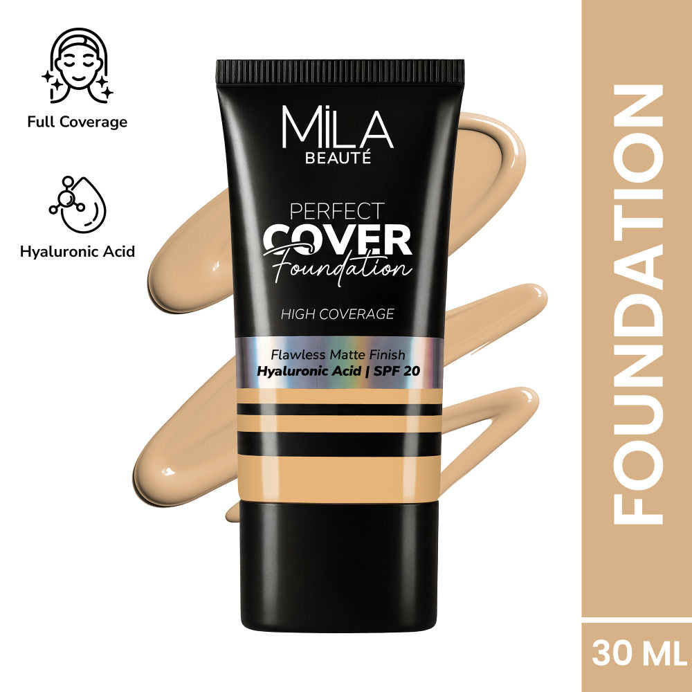 Perfect Cover Foundation Flawless Matte Finish - 07 Sand