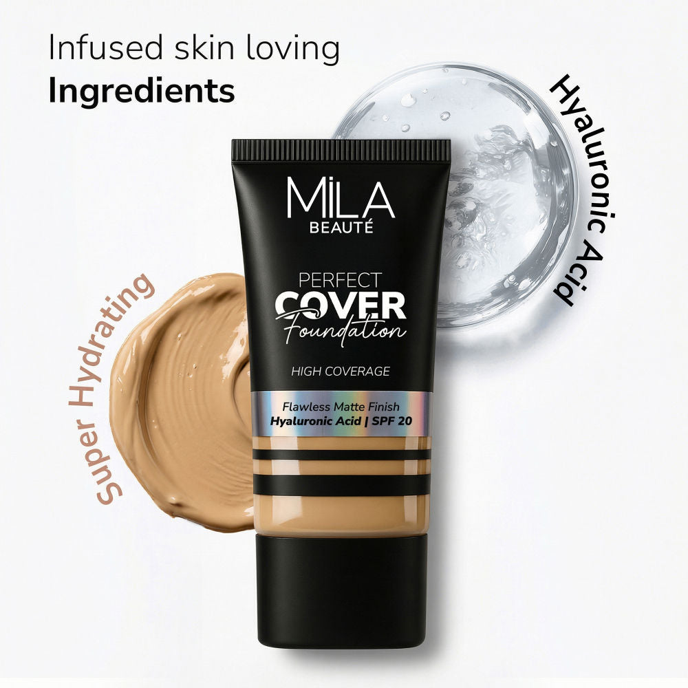 Perfect Cover Foundation Flawless Matte Finish