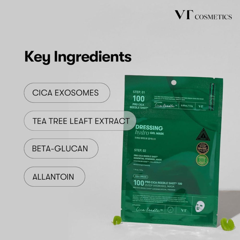 Pro Cica Reedle Shot 100 2-Step Hydrogel Mask