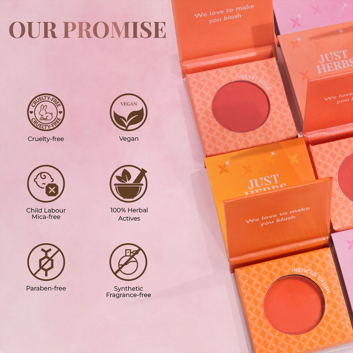 Nourishing Powder Blush, Velvet Rose – Skin-Loving & Smooth Blend Finish