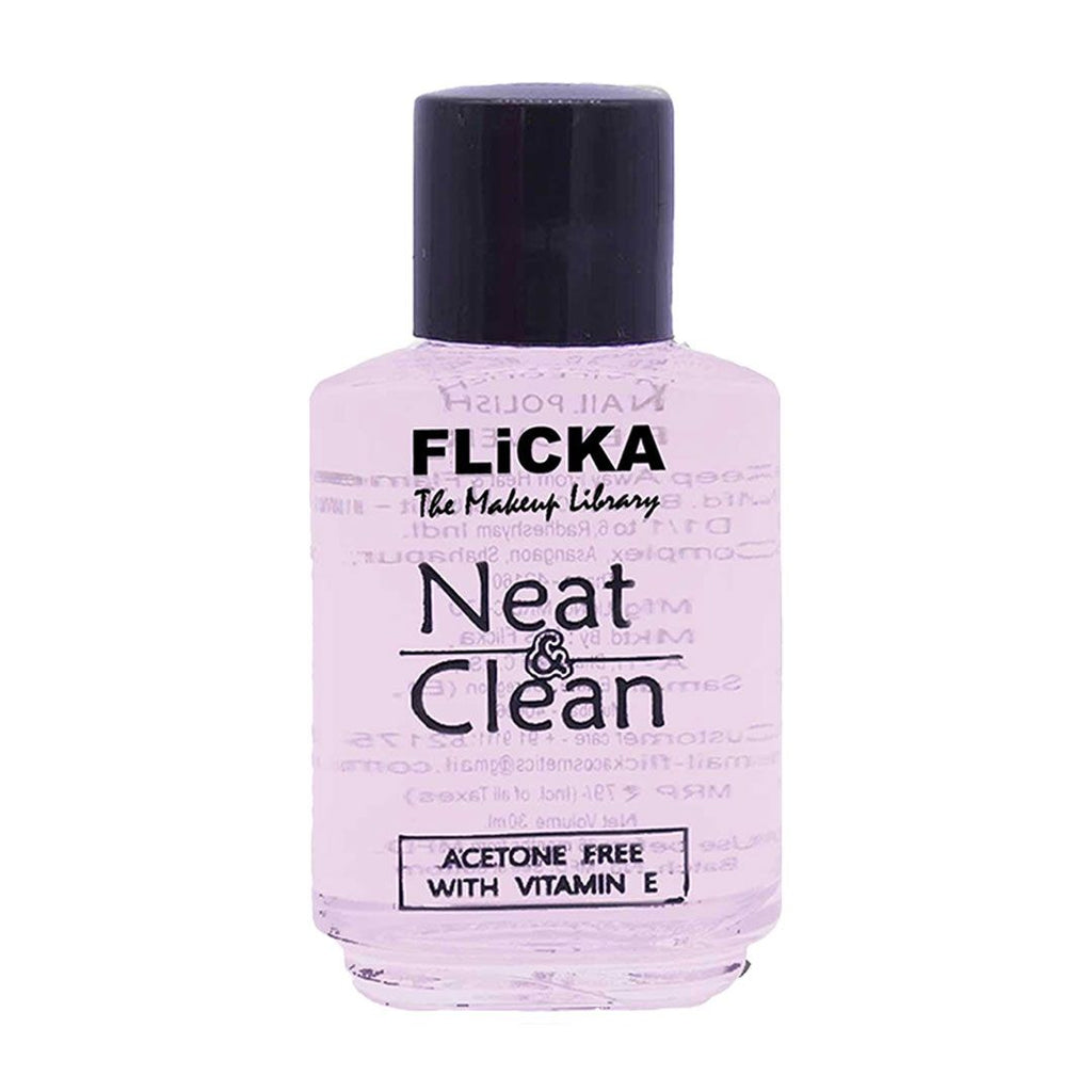 Neat & Clean Nail Polish Remover Easy Apply Acetone Free & Enriched With Vitamin E