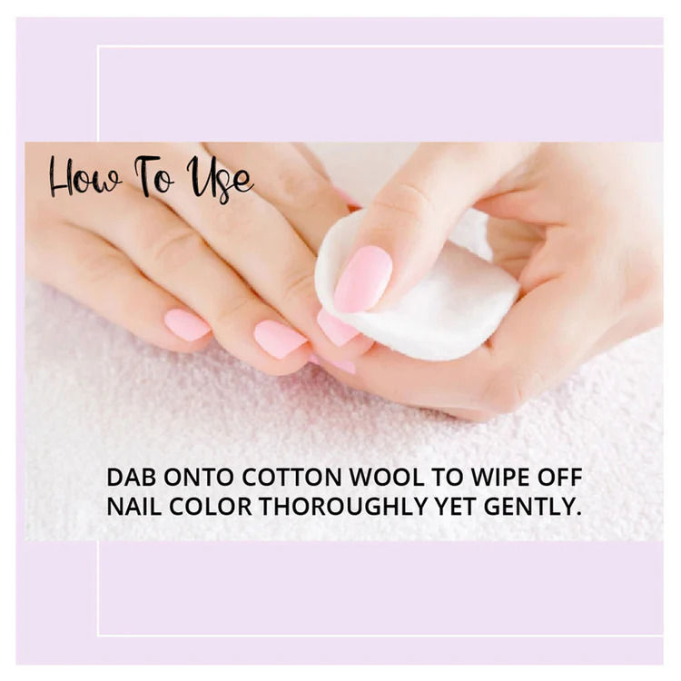 Neat & Clean Nail Polish Remover Easy Apply Acetone Free & Enriched With Vitamin E