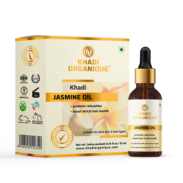 Jasmine Essential Oil, 100% Pure Natural Oil for Relaxation & Aromatherapy