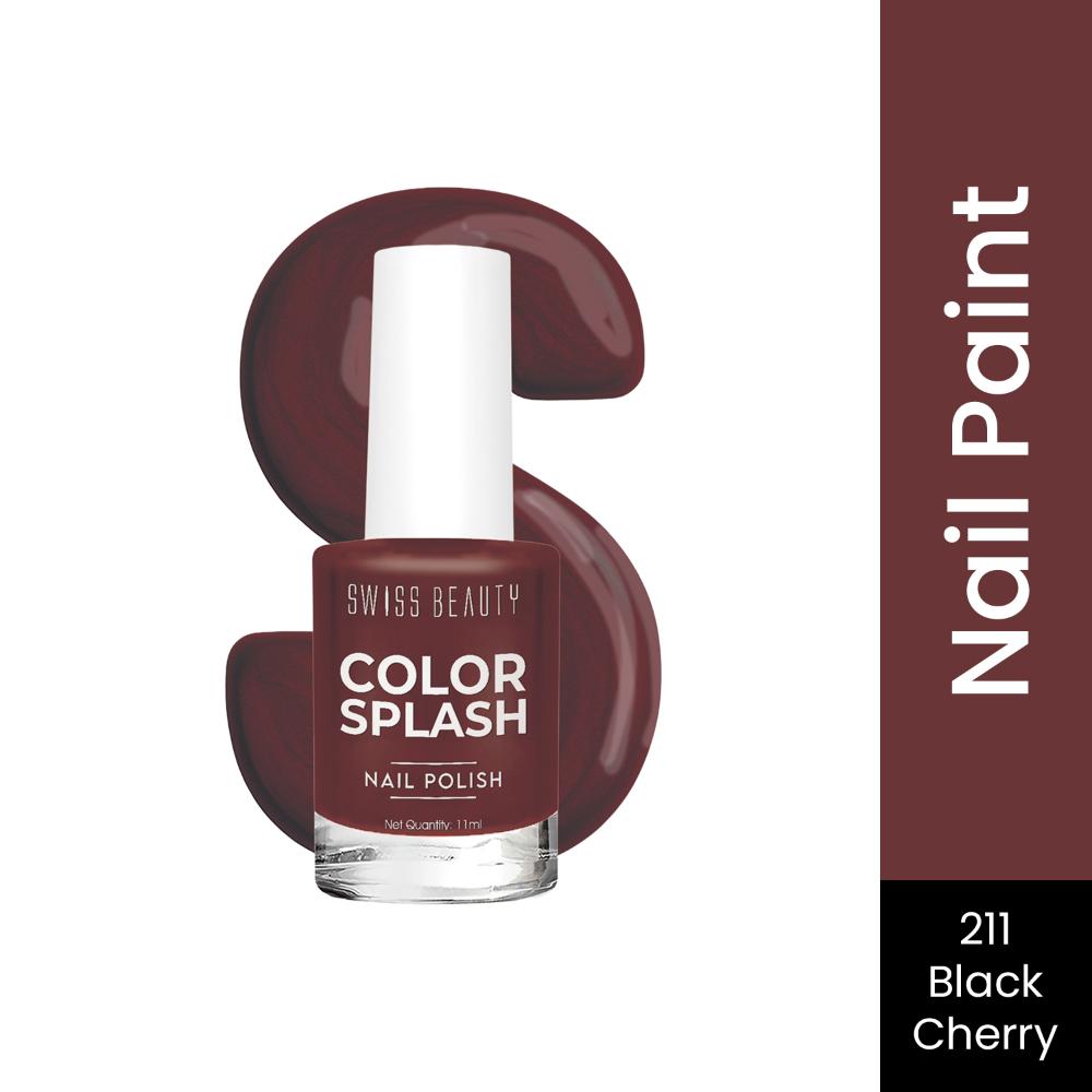 Color Splash Nail Polish - 211 Black Cherry
