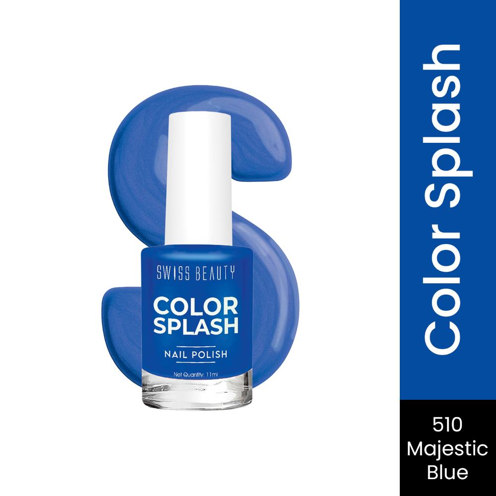 Color Splash Nail Polish - 510 Majestic Blue